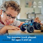 LEGO City Blue Monster Truck – Mini Monster Truck 60402 - Image 6
