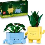 LEGO Botanicals Happy Plants – Buildable Plant Decor Set 10349