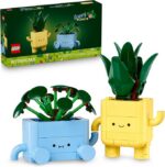 LEGO Botanicals Happy Plants – Buildable Plant Decor Set 10349