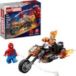 LEGO Marvel Spider-Man vs. Ghost Rider Motorcycle Building Set 76335