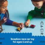 LEGO City Pizza vs. Fire Truck Race Car Pack – Building Set 60458 - Image 6
