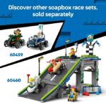 LEGO City Pizza vs. Fire Truck Race Car Pack – Building Set 60458 - Image 3