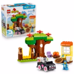 LEGO DUPLO Bluey Pizza Girls with Muffin and Bluey 10469