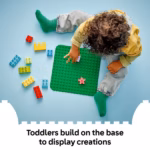 LEGO DUPLO Green Building Plate 10460 – 16x16 Stud Base for Creative Builds, Ages 18 Months+ - Image 4