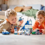 LEGO City Police Station & Action Vehicle Playset 60316 – Police Truck, Helicopter & Garbage Truck - Image 4
