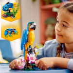 LEGO Creator 3-in-1 Tropical Animal Adventure Set 31136 - Image 4