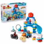 LEGO DUPLO Marvel Team Spidey Webquarters Super Hero Building Set (10464)