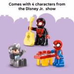 LEGO DUPLO Marvel Team Spidey Webquarters Super Hero Building Set (10464) - Image 2