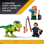 LEGO Jurassic World T. rex Rescue Transport Adventure Building Set 77978 - Image 2
