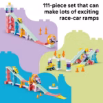 LEGO DUPLO Town 3-in-1 Creative Ramps & Race Cars Building Set (10478) - Image 3