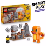 LEGO Pokémon SMART Play: Charmander & Geodude’s Cavern Clash Building Set 72157