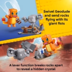 LEGO Pokémon SMART Play: Charmander & Geodude’s Cavern Clash Building Set 72157 - Image 4