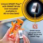 LEGO Pokémon SMART Play: Charmander & Geodude’s Cavern Clash Building Set 72157 - Image 2