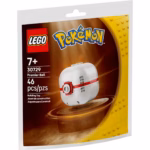 LEGO Pokémon Premier Ball Building Set 30729 – Collectible Poké Ball, 46 Pieces