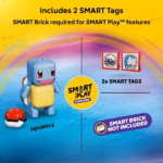 LEGO Pokémon Squirtle Trainer's Buggy Adventure Set 72156 – SMART Play Compatible, 320 Pieces - Image 3