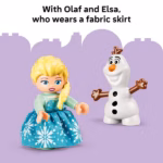 LEGO DUPLO Disney Frozen Creative Box with Elsa & Olaf, 37-Piece Building Toy - Image 5