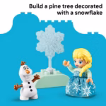 LEGO DUPLO Disney Frozen Creative Box with Elsa & Olaf, 37-Piece Building Toy - Image 3