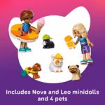 LEGO Friends Fun Water Park Day 42676 – Pet Water Park Playset, 278 Pieces - Image 2