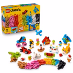 LEGO Classic Creative Colorful Bricks 11045 – 820 Piece Open-Ended Building Set