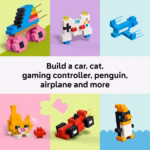 LEGO Classic Creative Colorful Bricks 11045 – 820 Piece Open-Ended Building Set - Image 4