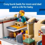 LEGO City Holiday Adventure Camper Van Building Set 60454 – 385 Pieces - Image 3