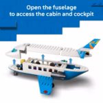 LEGO City Passenger Jet Airplane Building Set 60492 – 118 Pieces - Image 2