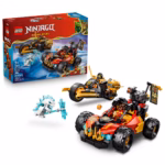 LEGO NINJAGO Kai & Cole's Combiner Vehicles Building Set 71864 – 394 Pieces