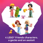 LEGO Friends Liann’s Family House Building Set 42687 – Dollhouse Adventure, 946 Pieces - Image 3