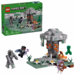LEGO Minecraft The Pale Garden Building Set 21586 – Creaking & Mothman Adventure, 243 Pieces