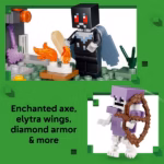 LEGO Minecraft The Pale Garden Building Set 21586 – Creaking & Mothman Adventure, 243 Pieces - Image 4