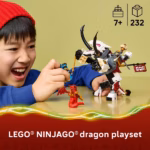 LEGO NINJAGO Zilvar & Grimtak Dragon Beast Building Set 71863 – Fantasy Battle Adventure, 232 Pieces - Image 5