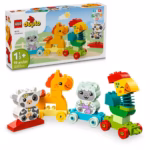 LEGO DUPLO My First Animal Train – Buildable Animal & Horse Toy (10412)