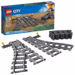 LEGO City Train Track Expansion & Switch Accessory Set 60238