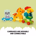 LEGO DUPLO My First Animal Train – Buildable Animal & Horse Toy (10412) - Image 4