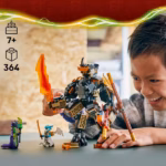 LEGO NINJAGO Cole's Mission Mech & Dragon Zane 71854 - Image 5