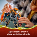 LEGO NINJAGO Cole's Mission Mech & Dragon Zane 71854 - Image 4