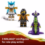 LEGO NINJAGO Cole's Mission Mech & Dragon Zane 71854 - Image 2
