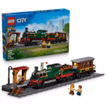 LEGO City Vintage Steam Train Building Toy 60511