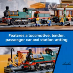 LEGO City Vintage Steam Train Building Toy 60511 - Image 4