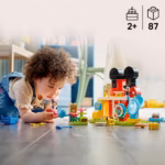 LEGO DUPLO Disney Mickey Mouse Clubhouse with Minnie & Pluto 10465 – 87 Piece Building Set - Image 5
