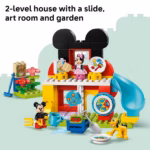 LEGO DUPLO Disney Mickey Mouse Clubhouse with Minnie & Pluto 10465 – 87 Piece Building Set - Image 3