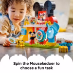 LEGO DUPLO Disney Mickey Mouse Clubhouse with Minnie & Pluto 10465 – 87 Piece Building Set - Image 2