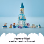 LEGO DUPLO Disney Anna & Elsa’s Frozen Castle Party 10455 – 54 Piece Toddler Building Set - Image 3