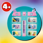 LEGO Gabby's Dollhouse 10788 – Magical 8-Room Adventure Playset - Image 2