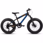 20 Inch Adult Fat Tire Mountain Bike – 7-Speed, Dual Disc Brakes, Front Suspension - Image 2