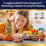 LEGO Harry Potter Hogwarts Herbology Plants 76474 – 817-Piece Magical Building Set for Ages 12+ - Image 3