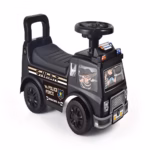 Allobebe Police SWAT Ride-On Push Car for Toddlers – Music, Horn & Under-Seat Storage