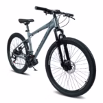 26 Inch Men's Full Suspension Mountain Bike – 21-Speed Drivetrain, Disc Brake, 4-Inch Fat Tires