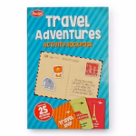Anker Play Travel Adventures Activity Backpack – 25+ Travel Activities, Games, Stickers & Inflatable Globe for Kids Ages 6+