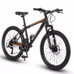 26 Inch Mountain Bike – 21-Speed Gear System, Mechanical Disc Brakes, Suspension (Adults & Teens)